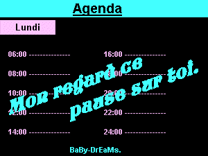 mon agenda